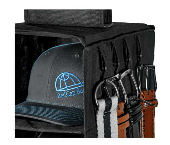 Ball Cap Buddy CapShelf - Hanging Closet Organizer